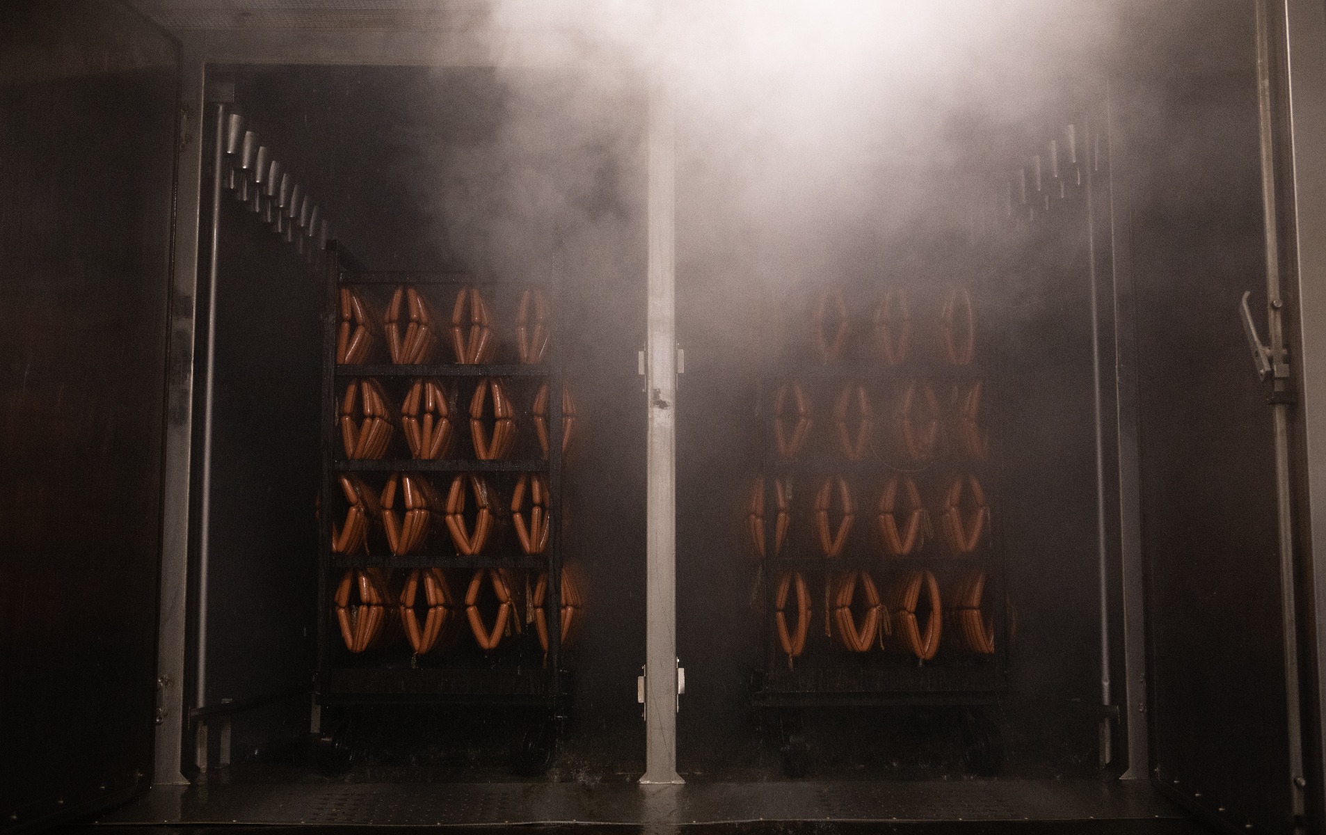 Schwab-Open-Smokehouse-With_Sausages