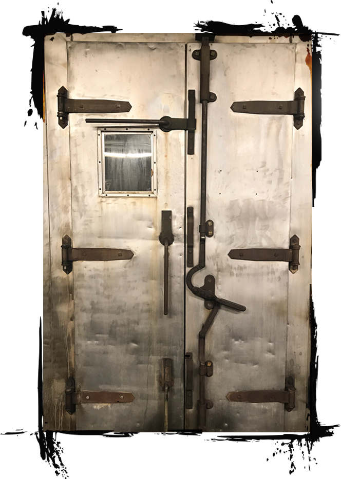 our-smoke-houses-door